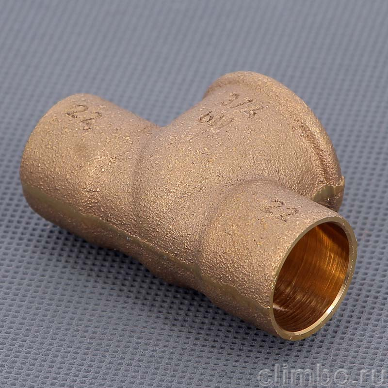 Тройник внутренняя резьба-пайка 22х3/4", VIEGA — фото товара