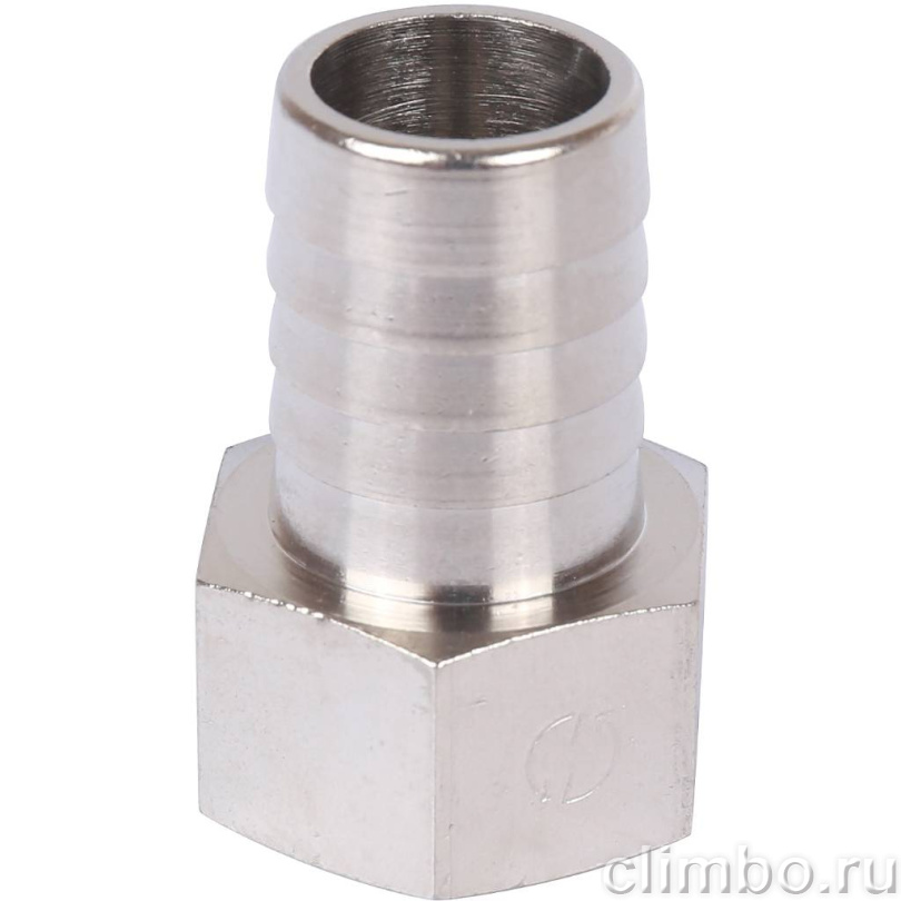 STOUT Штуцер ВР никелированный 1/2"x18 — фото товара