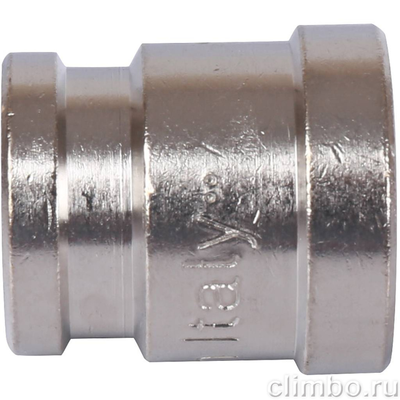 STOUT Муфта ВВ переходная никелированная 3/8X1/4 — фото товара
