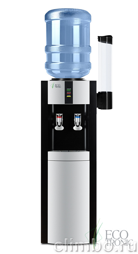 Кулер Ecotronic H1-LCE Black со шкафчиком — фото товара