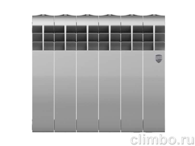 Радиатор Royal Thermo BiLiner 350 /Silver Satin - 6 секц. — фото товара