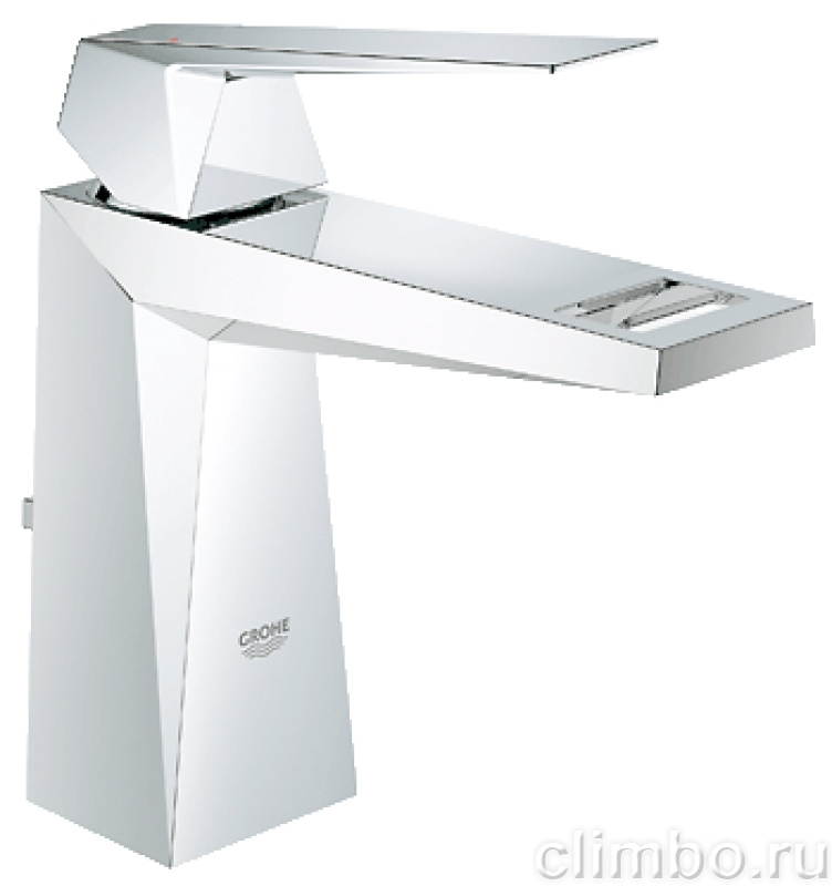 Смеситель для раковины GROHE Allure Brilliant с донным клапаном, 23029000 — фото товара