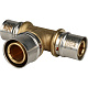 STOUT Тройник переходной 26х32х26 для металлопластиковых труб прессовой (SFP-0005-263226) — фото товара