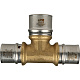STOUT Тройник переходной 26х32х26 для металлопластиковых труб прессовой (SFP-0005-263226) — фото товара