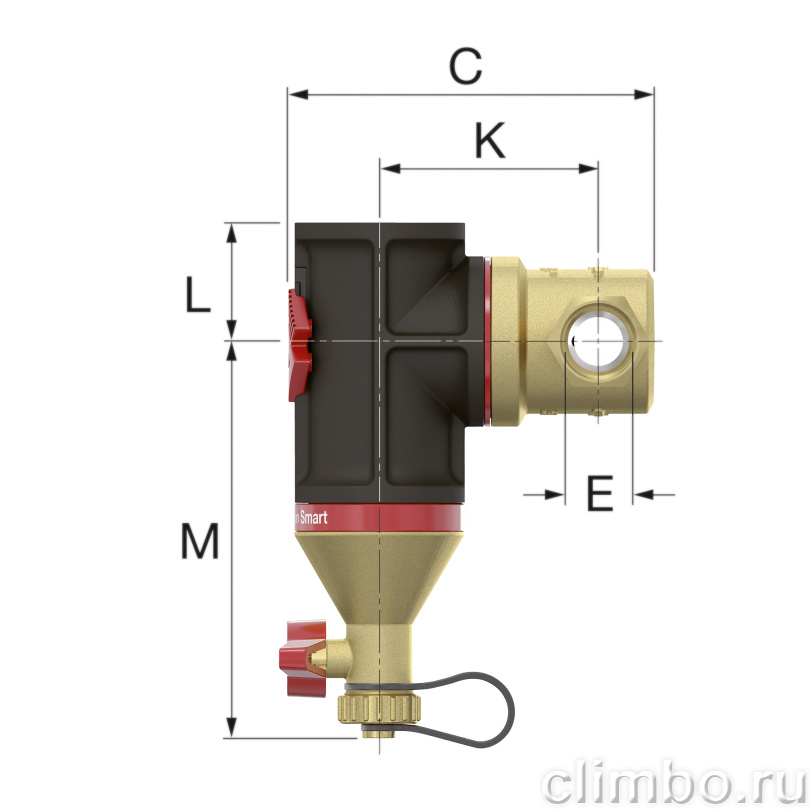 Сепаратор шлама Flamco Clean Smart 2" — фото товара