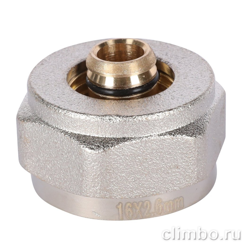 ROMMER Фитинг компрессионный для труб PEX-AL-PEXc 16х2,6х3/4 — фото товара