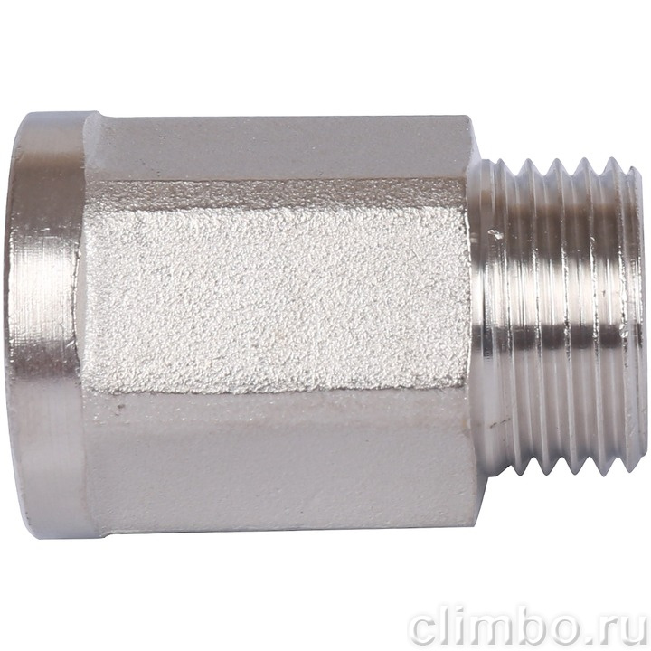 STOUT Удлинитель ВН шестигранный никелированный 1/2"x1/2" — фото товара