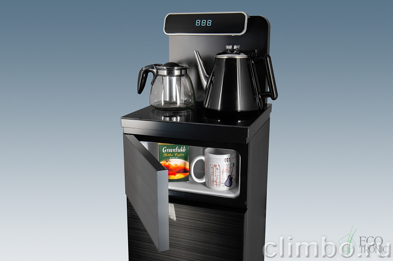 Кулер с чайным столиком Teabar Ecotronic TB10-LNR black — фото товара