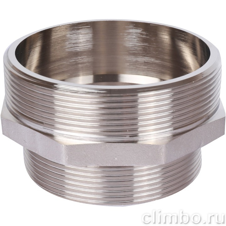 STOUT Ниппель НН переходной никелированный 3"X2"1/2 — фото товара