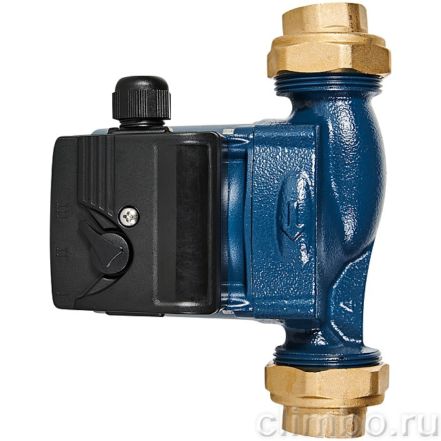 Циркуляционный насос STOUT 25-60/130 220/240V 50Hz с латунными гайками G 1 1/2 x Rp 1 — фото, детали конструкции
