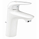 Смеситель для раковины GROHE Eurostyle с энергосберегающей функцией, белая луна (23709LS3) — фото товара