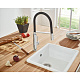 Смеситель для кухни GROHE Concetto с профессиональной лейкой, хром/черный (31491000) — фото товара