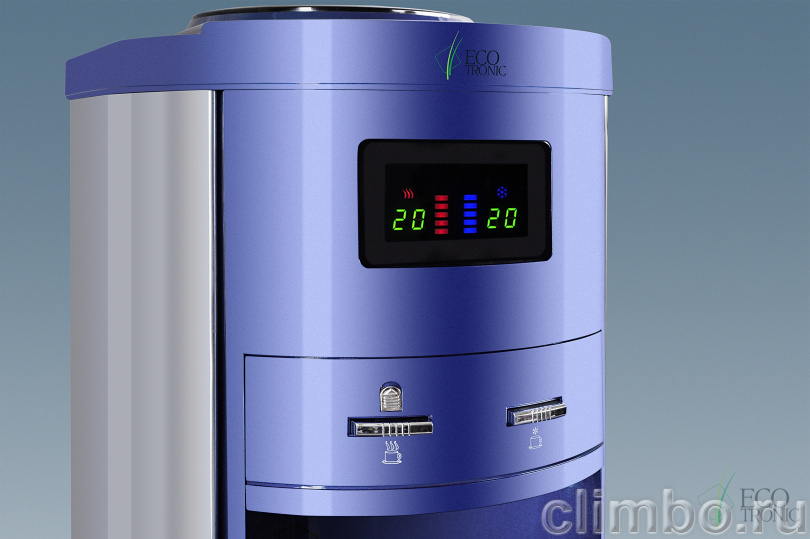 Кулер Ecotronic G9-LM Blue — фото товара