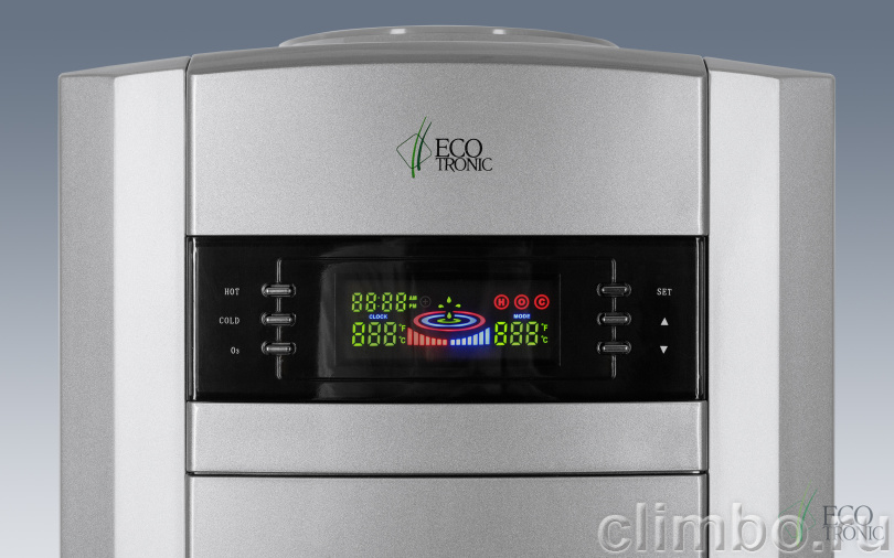 Кулер Ecotronic G21-LSPM Silver со шкафчиком-озонатором — фото товара