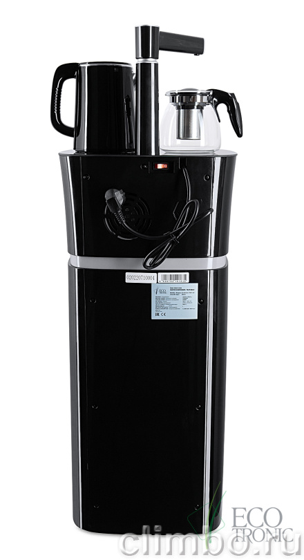 Кулер с чайным столиком Тиабар Ecotronic TB11-LE black — фото товара