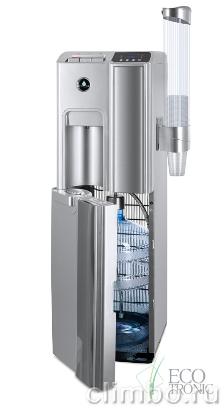 Кулер Ecotronic P7-LX silver с нижней загрузкой бутыли — фото товара