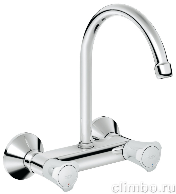 Смеситель для кухни GROHE Costa L, настенный с высоким изливом, 31191001 — фото товара