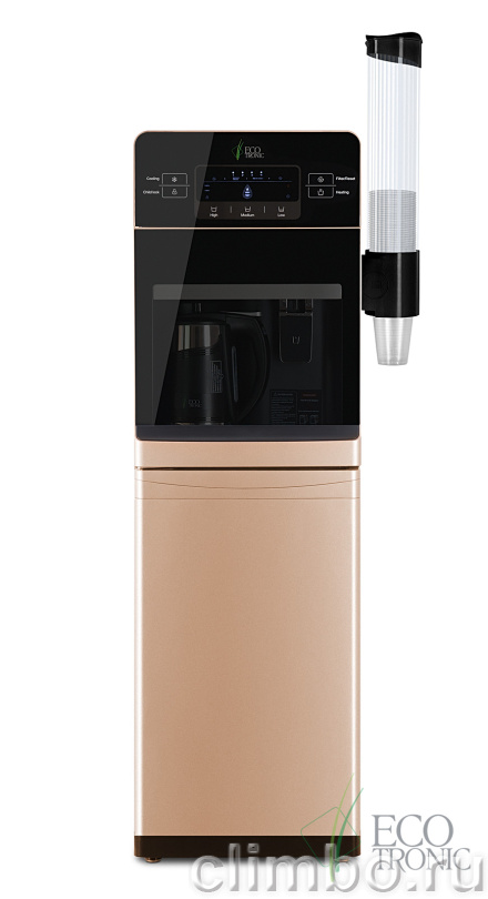 Пурифайер Ecotronic M15-LKЕ M POU black+ gold champagne (без фильтров) — фото товара