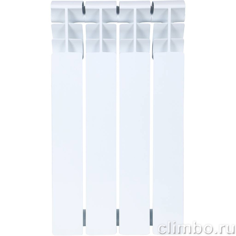 ROMMER Plus BM 500 4 секции радиатор биметаллический — фото товара