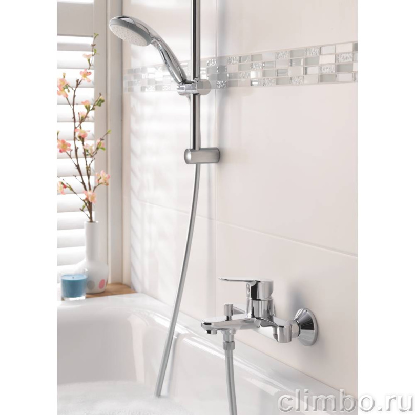 Смеситель для ванны GROHE BauEdge, настенный монтаж (23605000) — фото товара