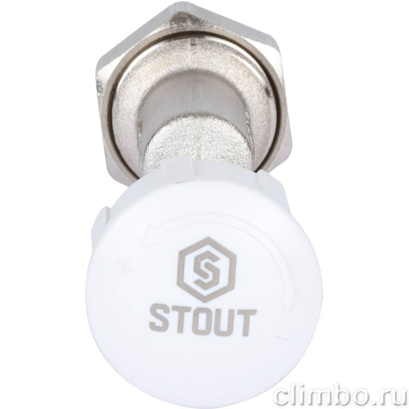 STOUT Клапан термостатический осевой, 1/2" х 3/4"ЕК — фото товара