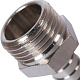STOUT Штуцер НР никелированный 1/2"x12 — фото товара