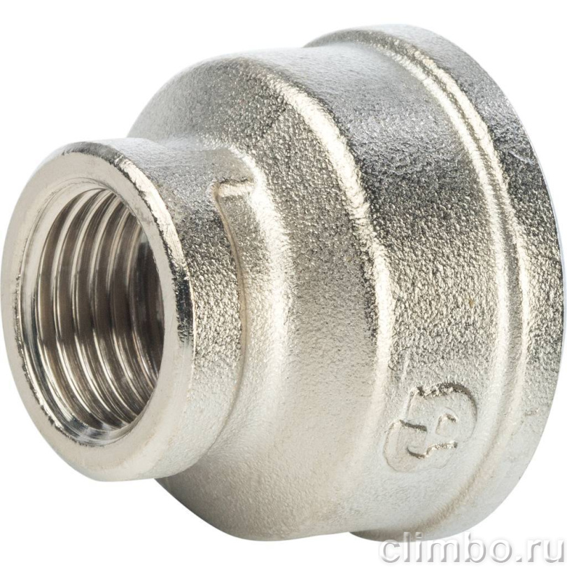 STOUT Муфта ВВ переходная никелированная 1X1/2 — фото товара