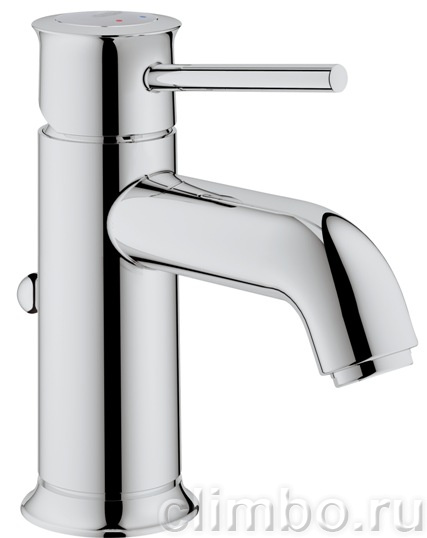 Смеситель для раковины GROHE BauClassic с донным клапаном, 23161000 — фото товара
