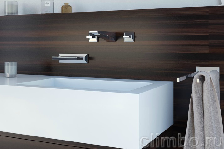 Смеситель для раковины GROHE Allure Brilliant (верхняя монтажная часть, вынос 161 мм), 20346000 — фото товара