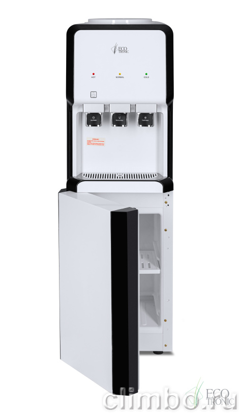 Кулер Ecotronic V33-LCE white-black со шкафчиком — фото товара