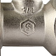 STOUT SVRs Клапан ручной терморегулирующий с неподъемным шпинделем, прямой 3/4" — фото товара