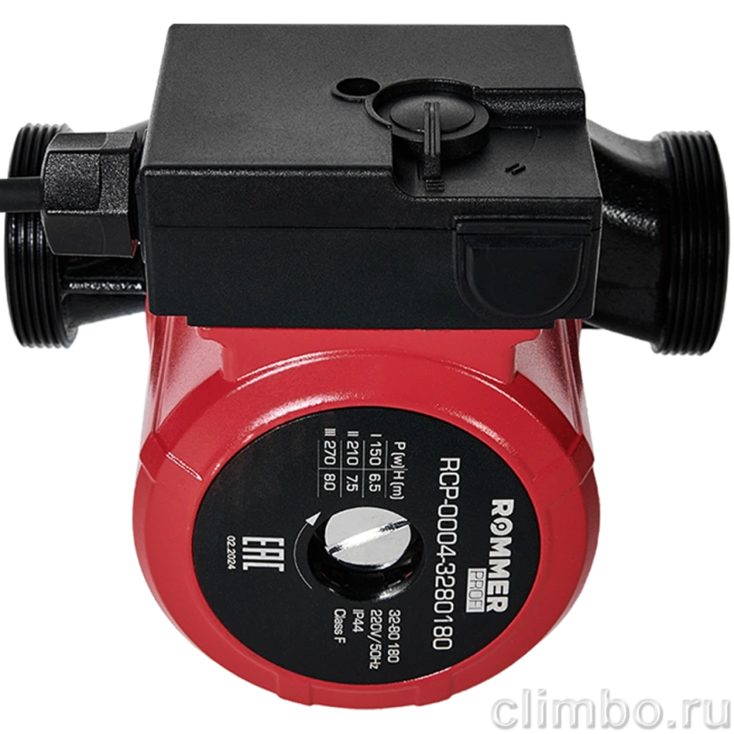 Циркуляционный насос ROMMER Profi 32/80-180 — фото, детали конструкции
