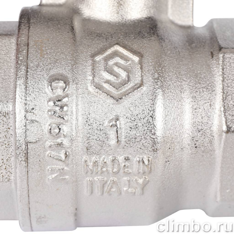 STOUT SVB Кран шаровой стандартнопроходной, ВР/ВР, ручка бабочка 1" — фото товара