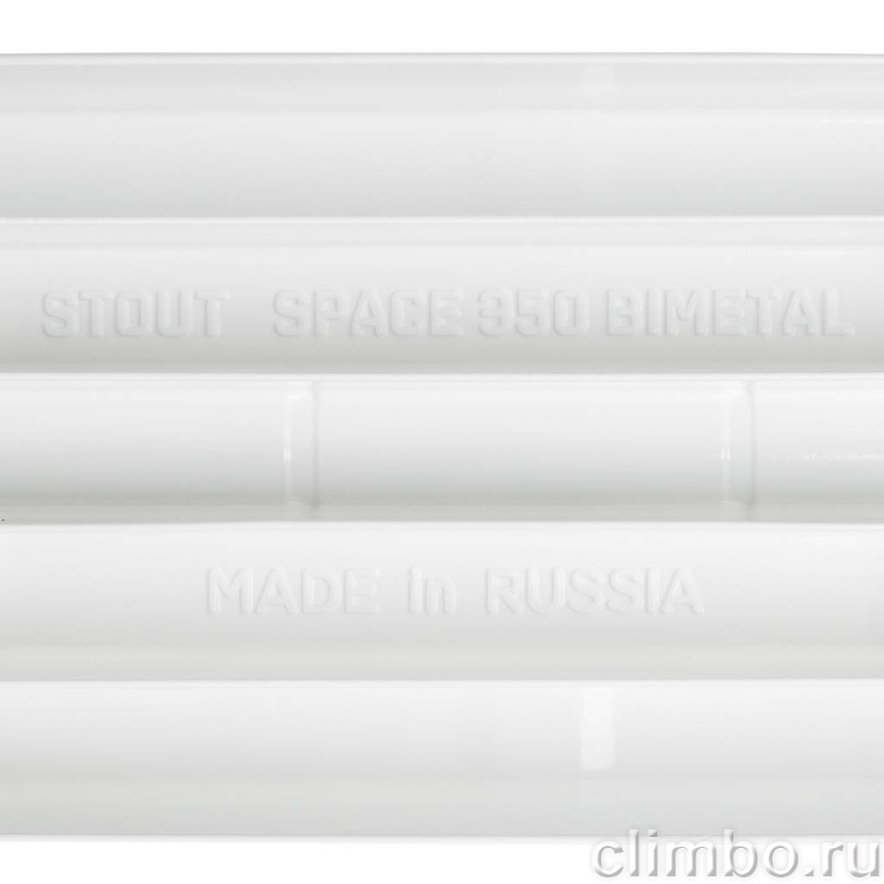 Биметаллический секционный радиатор Stout Space 350- 10 секц. — фото товара