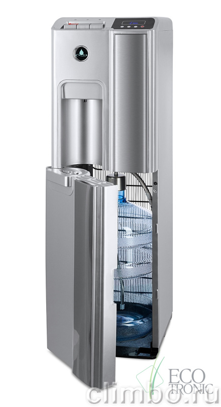 Кулер Ecotronic P7-LX silver с нижней загрузкой бутыли — фото товара