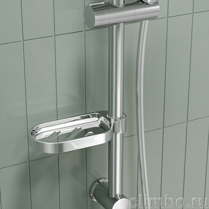 RAY3C70i16, Душевой гарнитур, глянцевый хром, Рэй (Ray),ID — фото, детали конструкции