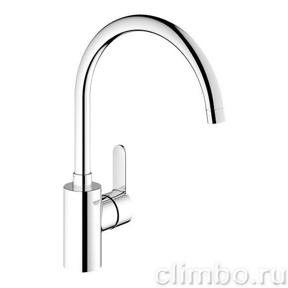 Смеситель для кухни GROHE Eurostyle Cosmopolitan с высоким изливом, 33975002 — фото товара