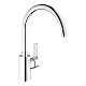 Смеситель для кухни GROHE Eurostyle Cosmopolitan с высоким изливом, 33975002 — фото товара