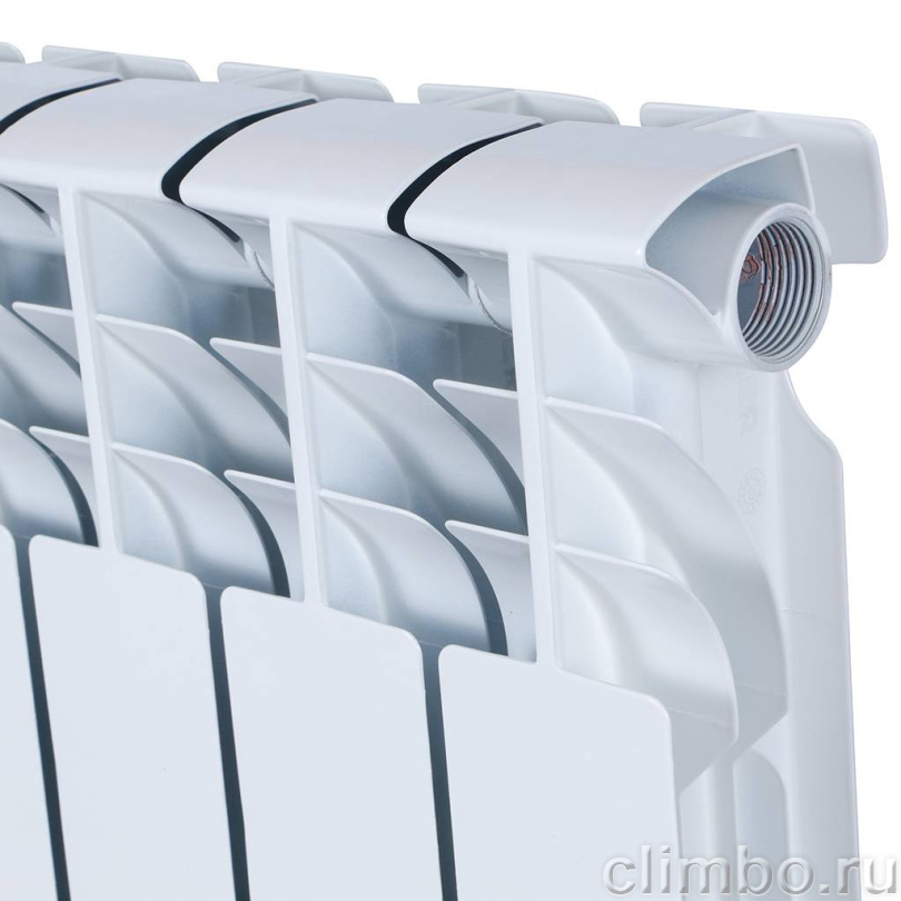 ROMMER Plus BM 500 8 секций радиатор биметаллический — фото товара
