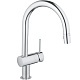 Смеситель для кухни GROHE Minta с C-изливом/лейкой, 32321000 — фото товара