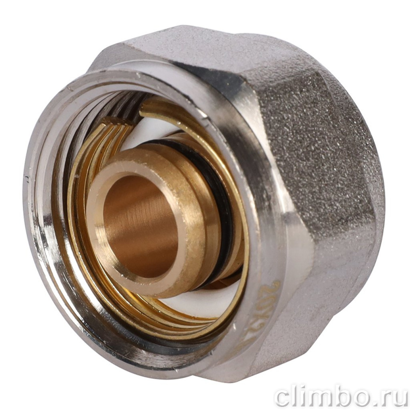 ROMMER Фитинг компрессионный для труб PEX-AL-PEXc 20х2,9х3/4 — фото товара