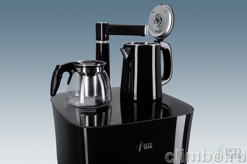 Кулер с чайным столиком Тиабар Ecotronic TB11-LE black — фото товара