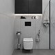 Клавиша смыва, универсальная, чёрная, Unifix, 003, IDDIS — фото товара