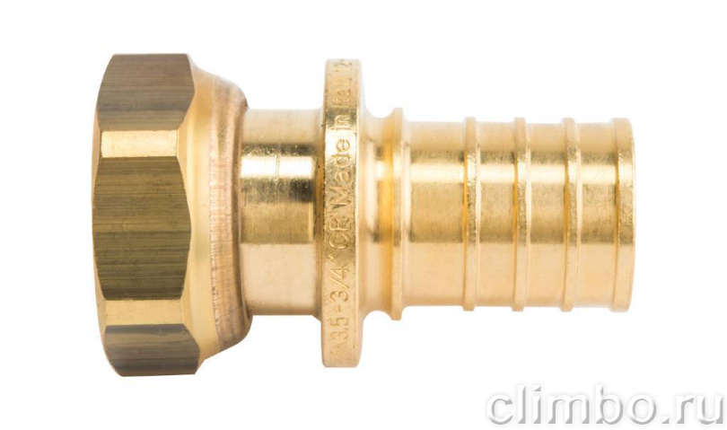 Переходник с накидной гайкой STOUT 16xG 3/4" — фото товара