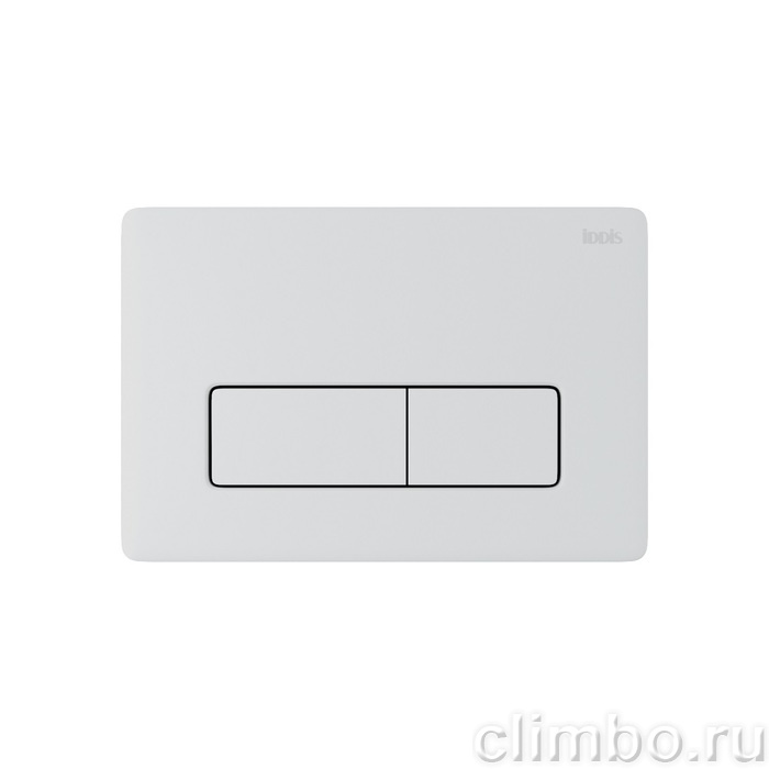 Клавиша смыва, универсальная, глянцевый белый, Unifix, 010, IDDIS, UNI10W0i77 — фото товара