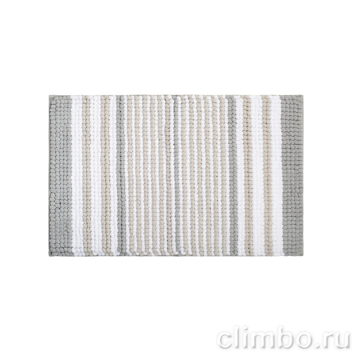 Коврик для ванной комнаты, 50x80, шенилл, серый, IDDIS, BC06P58i12 — фото товара
