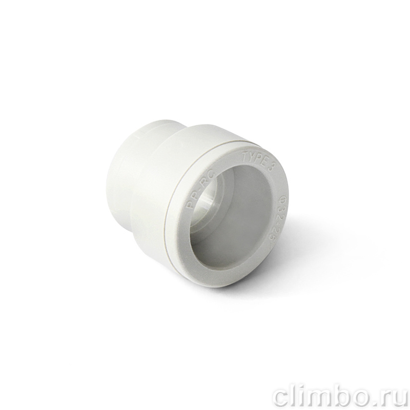 PROAQUA PP-R Муфта переходная Белая 63-20 — фото товара