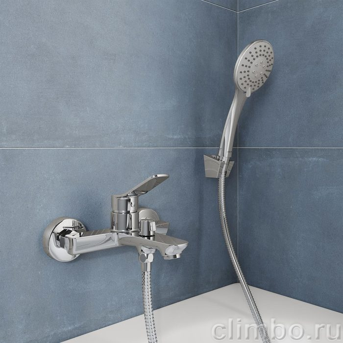 Смеситель для ванны, глянцевый хром, Enjoy, Milardo — фото товара