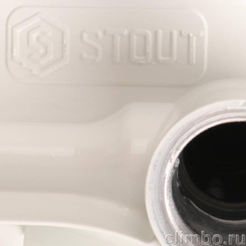 STOUT Space 500 9 секций радиатор биметаллический боковое подключение — фото товара