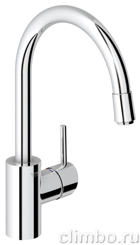 Смеситель для кухни GROHE Concetto с выдвижным высоким изливом, 32663001 — фото товара